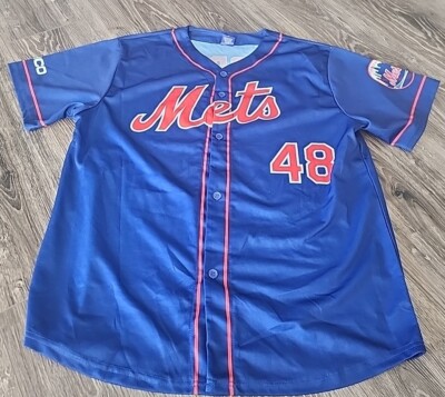 Pitcher Degrom Camo Jersey New York Mets Jacob DeGrom Adult XL