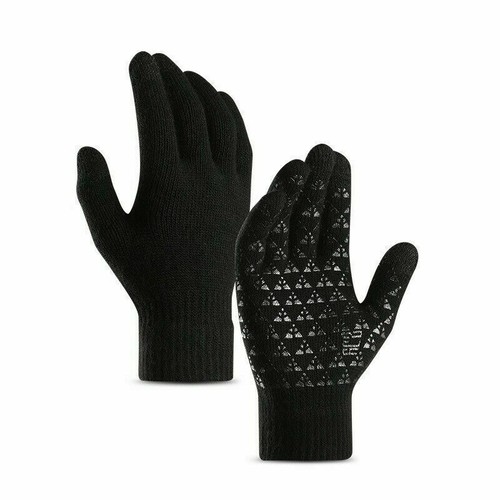 Pantalla táctil térmica invierno guante de punto cálido terciopelo exterior deporte antideslizante - Imagen 10 de 12