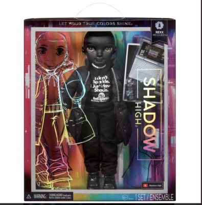 Rainbow High Shadow High Rexx McQueen Doll, New