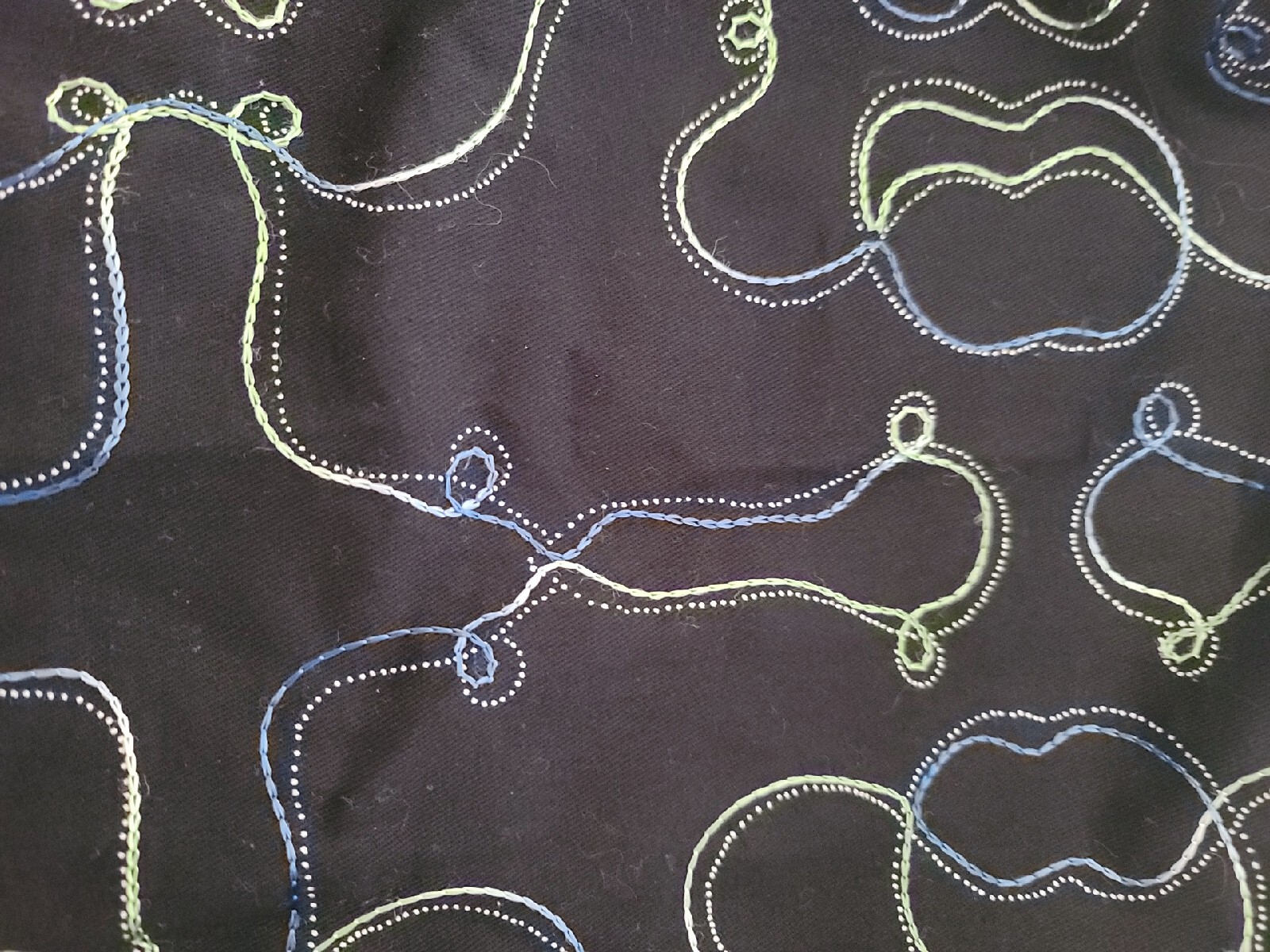 Choices Button Front Blouse Small Multicolor Embr… - image 11