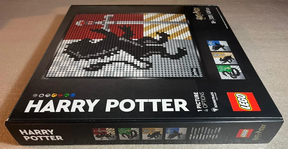 LEGO Art 31201 Harry Potter Hogwarts Crests, foto 4 di 5