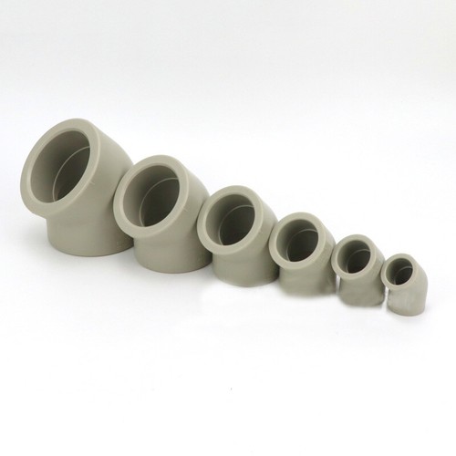 PPH 45 Degree Elbow Plastic Water Pipe Pp Hot Melt Socket 45 Degree Welded Joint - Picture 4 of 6