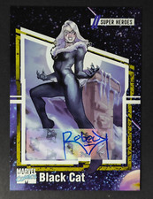 2024 MARVEL RENDTTIONS #40 Impel Verve /35 Thaddeus Robeck Auto Black Cat