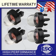 4 Packs Primer Bulb Pump Bulbs for Homelite Echo Stihl Poulan Craftsman chainsaw