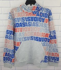 Adidas All Over Print Hoodie - Boys Size XL AA7211 