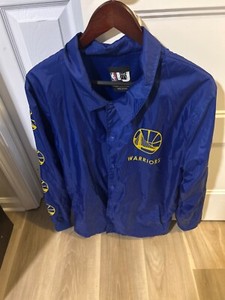 nba golden state warriors Rain Jacket Size Large