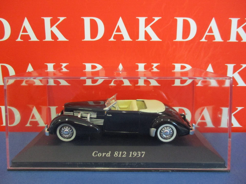 Die cast 1/43 Modellino Auto Cord 812 Convertible Phaeton 1937 - Immagine 4 di 4