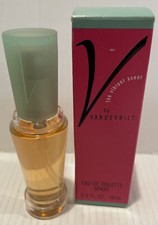 Gloria Vanderbilt V Perfume 0.5oz Flacon EDT Spray Women Read Listing NIB