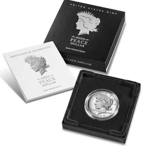 2023 S PEACE AMERICAN Silver Dollar PROOF Coin
