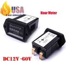 Us Dc 12-36v Hour Meter Hourmeter For Diesel Engine Generator Boat Motor Tractor