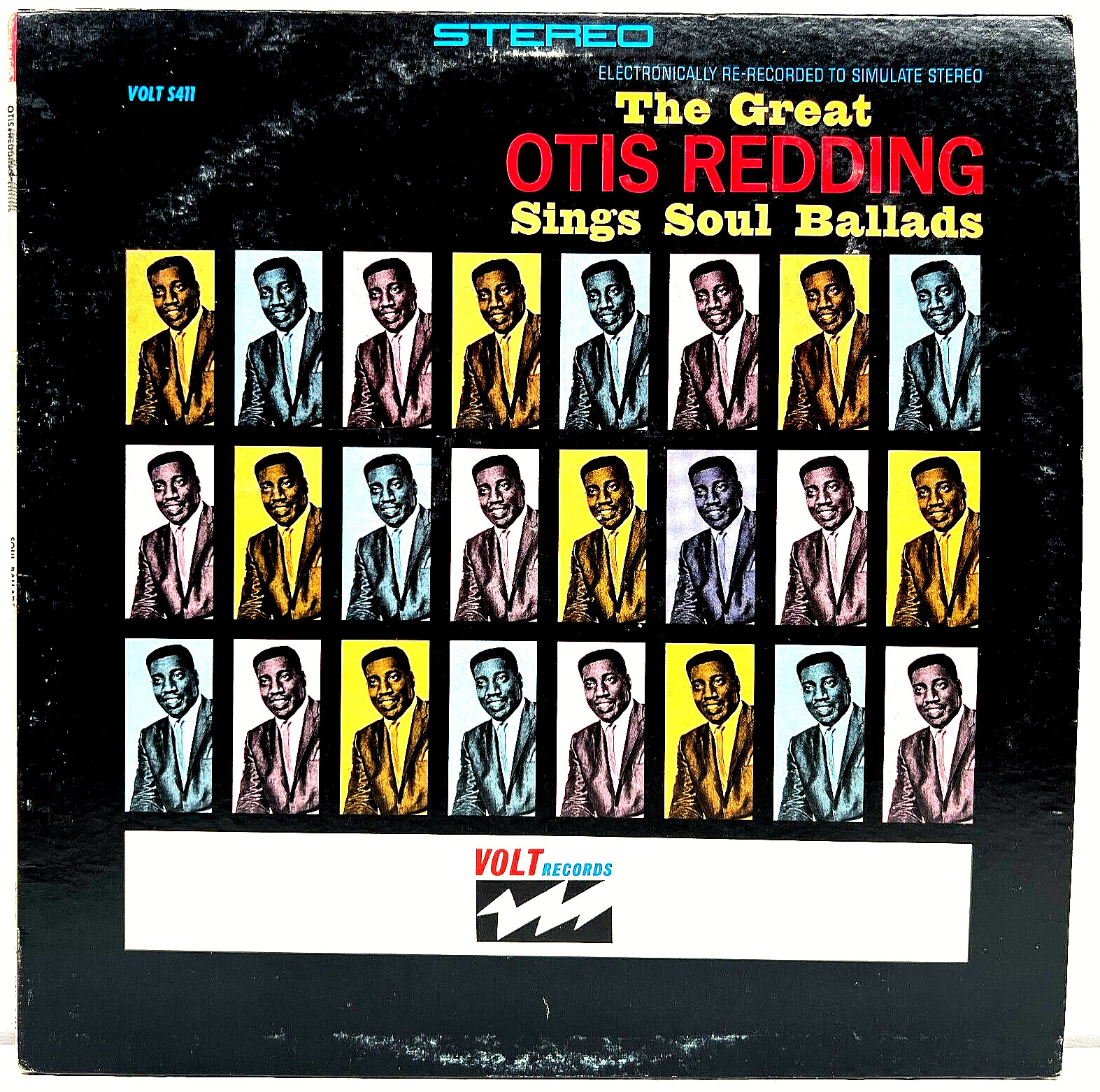 Otis Redding Sings Soul Ballads 1965 Vinyl Volt Records 1st Press