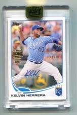 2017 Topps Archives Signature - KELVIN HERRERA. - Autograph - ROYALS #d/78