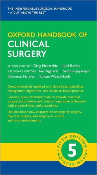 Thumbnail - Oxford Handbook Of Clinical Surgery | Greg Mclatchie, Neil Borley |