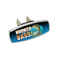 Hitchmate Premier Series Hitch Cap Cover - Hooked On Bass on sale Hitchmate Premier Series Hitch Cap Cover - Hooked On Bass on sale