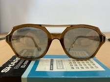 Vintage 40s Horn Rim Aviator Eyeglasses Safety Frames Army Military Steampunk