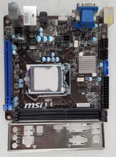 MSI H81I Mini-ITX Motherboard With IO Shield; Tested