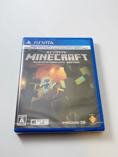New Minecraft - PlayStation Vita Edition (Sony PlayStation PS Vita 2014) Sealed