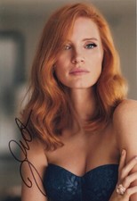 JESSICA CHASTAIN signed autograph 20x30cm MOLLYS GAME in person autograph COA