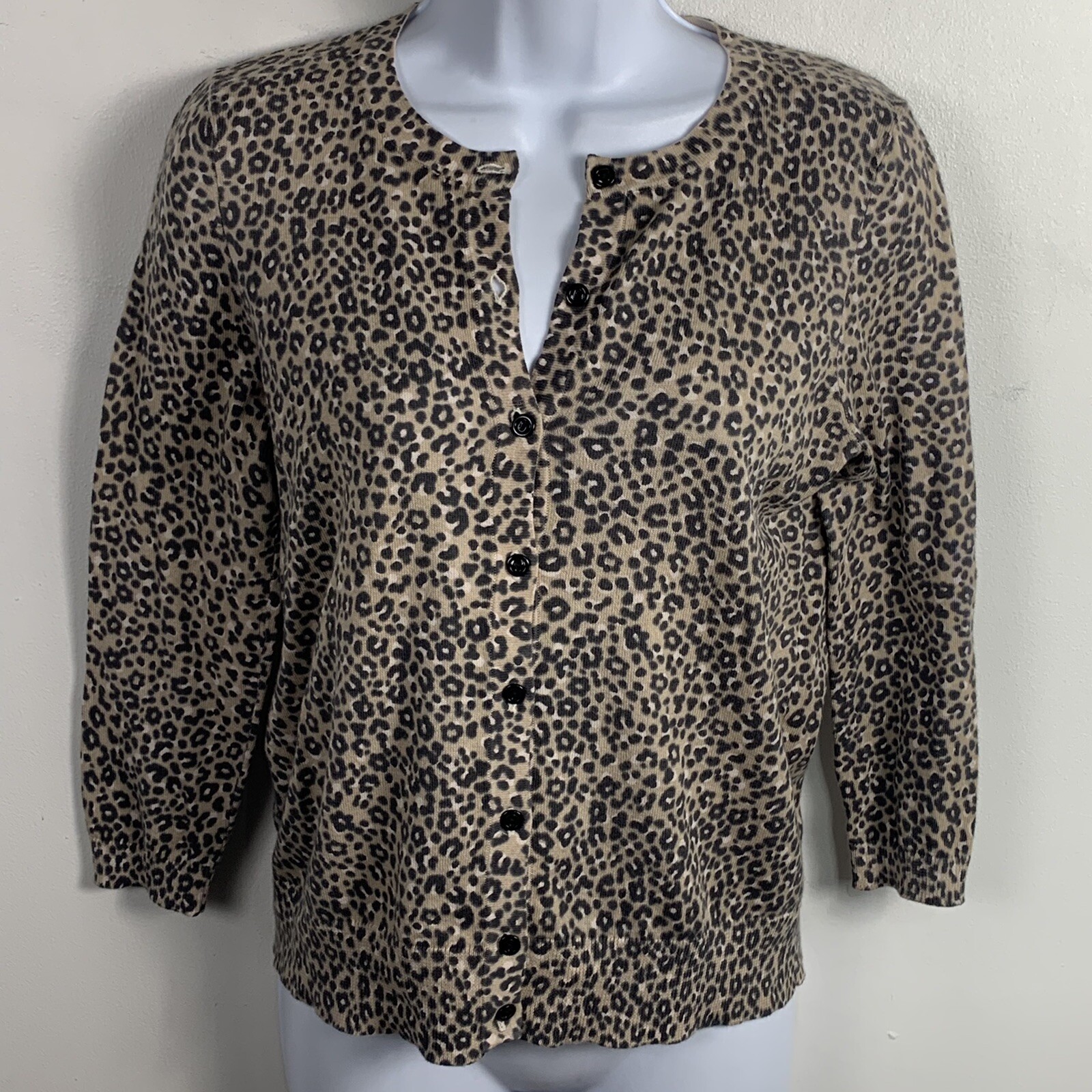 LOFT Petites Womens Cardigan Sweater Sz 