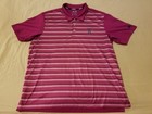 Mens adidas Golf Polo Shirt XL Purple Athletic Medina