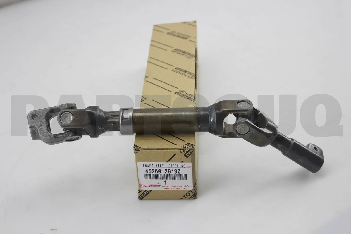 4526028190 Genuine Toyota SHAFT ASSY, STEERING 45260-28190 | eBay