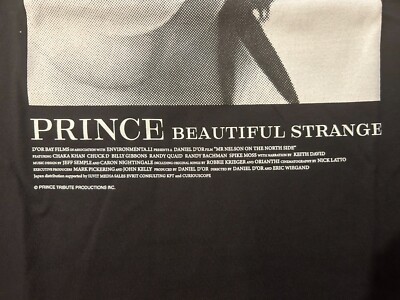 PRINCE / BEAUTIFUL STRANGE Official T shirt Black L for Men | eBay