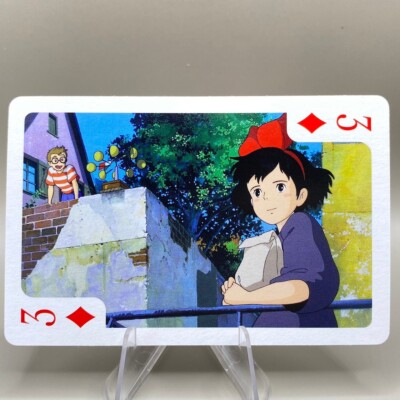 Kiki's Delivery Service Playing Cards Rare Studio Ghibli Movie