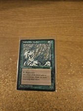 MAGIC THE GATHERING ICE AGE UNCOMMON WALL OF PINE NEEDLES MODERATELY PLAYED