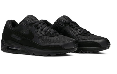Buy Size 10 - Nike Air Max 90 Triple Black 2020 online | eBay