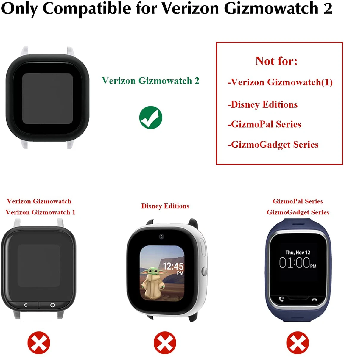 Gizmowatch 2 protector sale