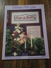 Celebrate His Love Cross Stitch PATTERN BOOK 14 Patterns Stoney Creek Book 30