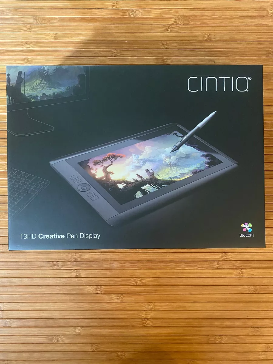 Wacom CINTIQ 13HD DTK-1300/K0 Graphics Tablet - Black