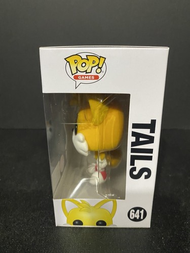 FUNKO POP ! TAILS 641 FLOCKED TARGETCON 2021 LIMITED EDITION POP GAMES W01 - Picture 2 of 6