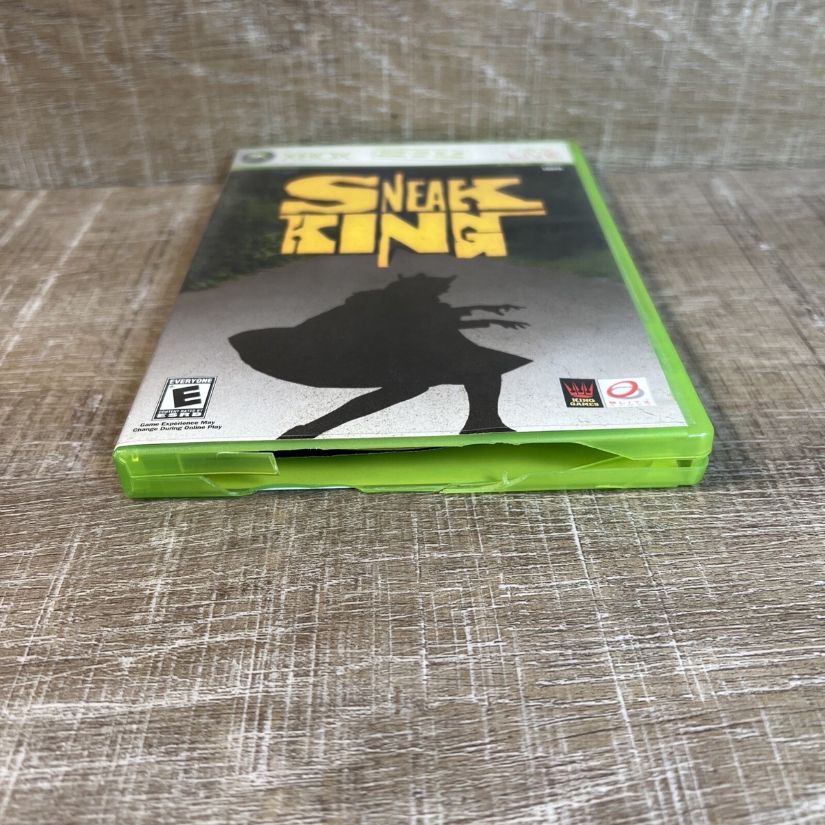 Sneak King Microsoft Xbox 360 Video Burger King Game Tested