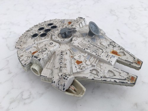 1979 Kenner Star Wars Mini Diecast metal Millennium Falcon No: 32910 YT1300 ship - Picture 9 of 12