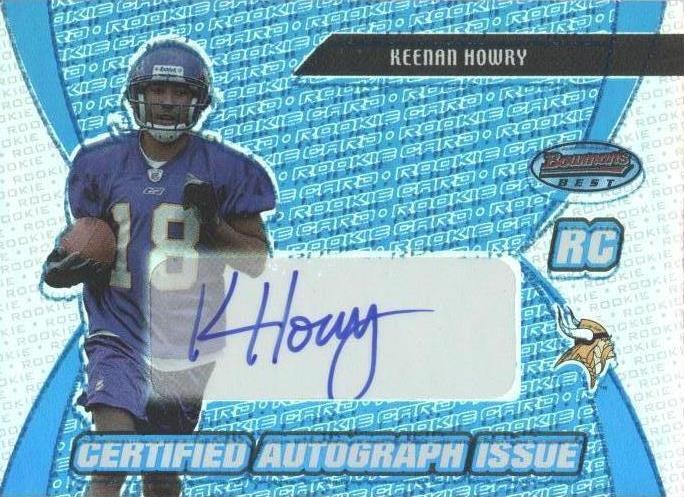 2003 Bowman's Best - Keenan Howry #126 Blue /499 (AU, RC) for sale ...