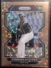 2022 Panini Prizm Bronze Donut Circles Rookie RC /40 #174 - Domingo Acevedo