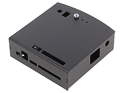 BOX-ESP32-EVB-EA Gehäuse: für Computer ESP32-EVB-EA-IND Metall X: 80mm Y: 85mm O