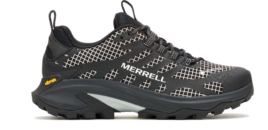 Merrell Moab Speed 2 Reflective/GTX Black Sneaker Trail Runner Men's sizes 7-15