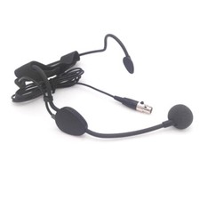 Black Headset Headworn Omnidirectional Mic Microphone For AKG Samson Wireless
