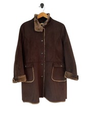 Orvis Faux Suede Coat Womens Size Xl