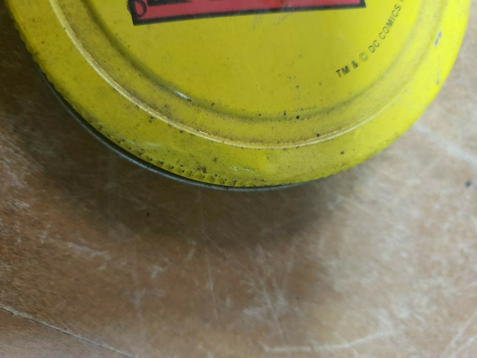 Vintage Jar Superman DC Comics 1944 Peanut Butter With Lid (FC121K