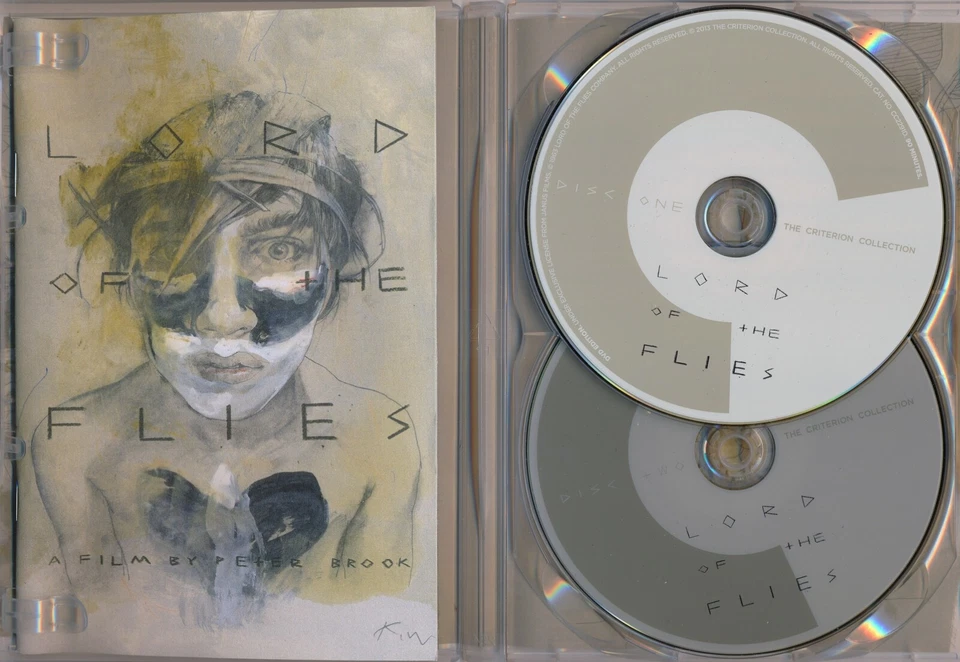 Lord Of The Flies-Peter Brook-Criterion Collection 2-Disc Set-1963 B&W-4K DVD!! - Image 2 of 3