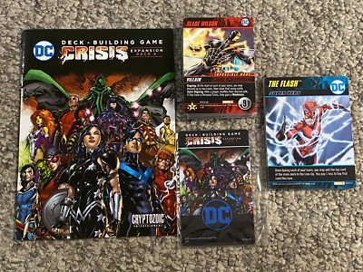DC Deck-Building Game: Crisis Expansion Pack 4 - Complete / NO Box