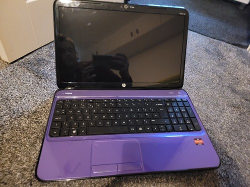 Hp pavilion g6 purple laptop windows 8 with power supply - Picture 3 of 7