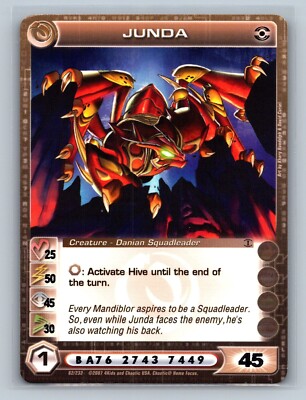 Chaotic TCG - Junda 62/232 - Random Stats - Dawn of Perim