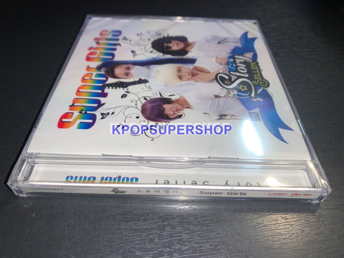 Story Seller Mini Album Super Girls CD Booklet New Sealed
