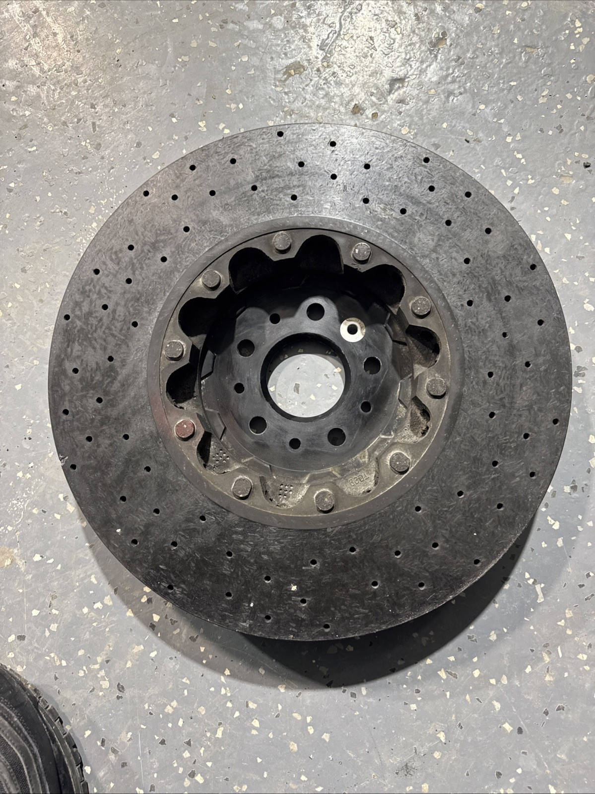 FERRARI 488 F8 F12 812 FRONT CARBON CERAMIC BRAKE DISC CCB OEM 321910