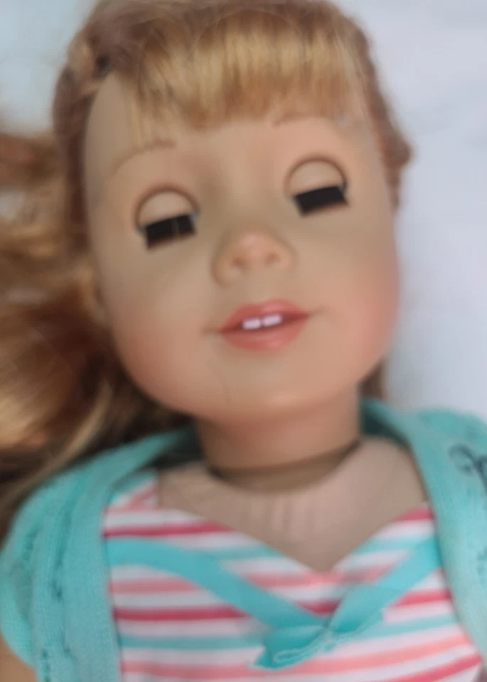 Muñeca American Girl Mary Ellen Larkin Beforever Excelente Estado Foto 4 de 4