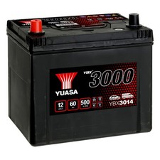 Car Battery 12V 60Ah 500A T1 SMF Fits Mitsubishi Eclipse Cross 1.5 T-Mivec 4WD